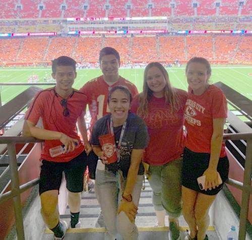 Scholars at the Chiefs Game